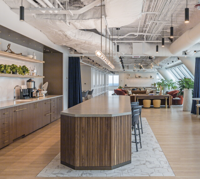 A view of ZO at 525 West Monroe